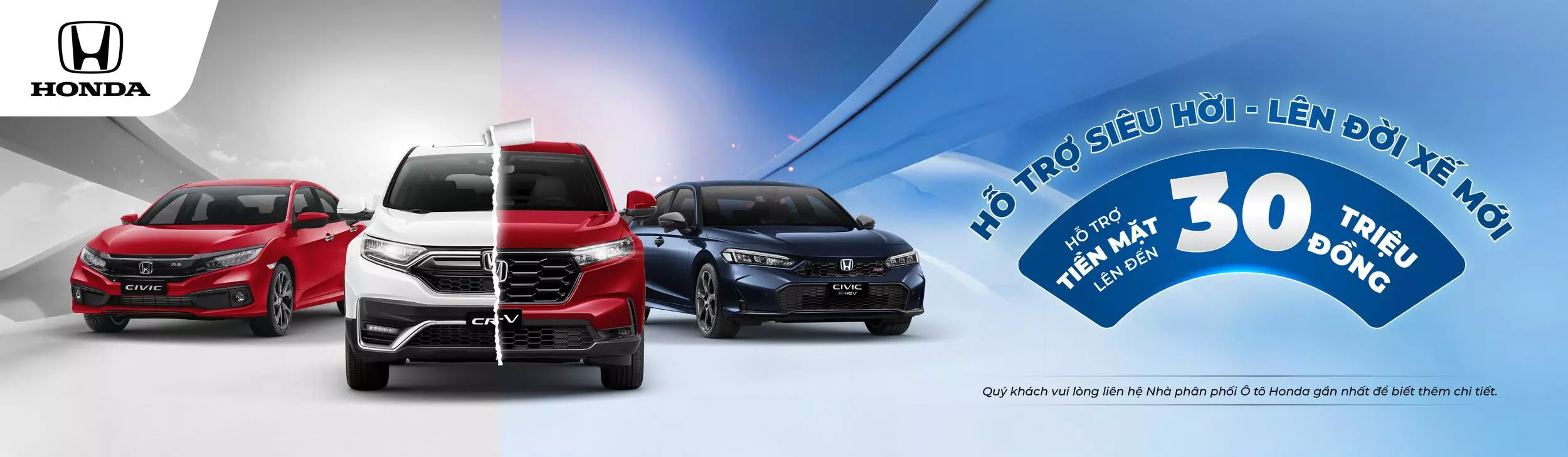 chuong trình đổi xe cũ lấy xe mới tại honda mỹ đình